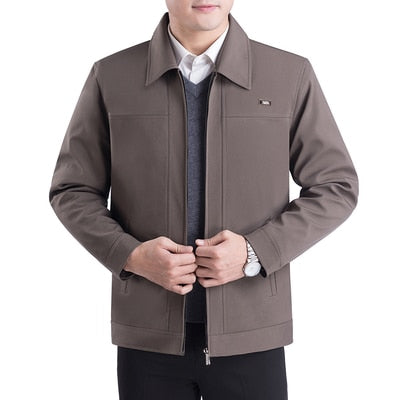 Chaquetas Hombre Clásicas Elegantes Cuello Solapa