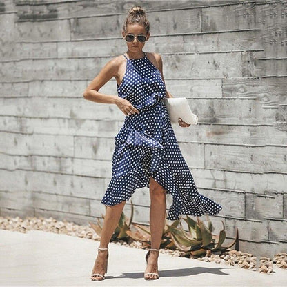 Vestido Mini de Puntos Elegante - Vestiria