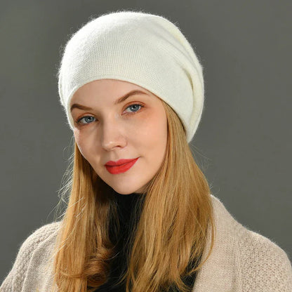 Gorro Mujer Punto Suave Cálido