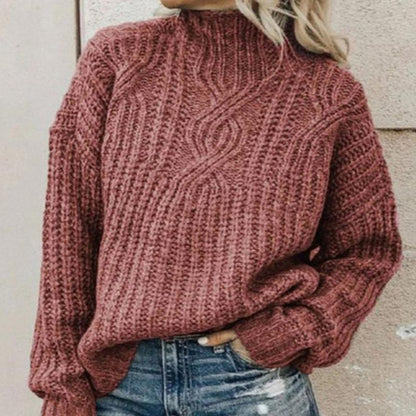 Jersey Punto Suave Mujer Invierno