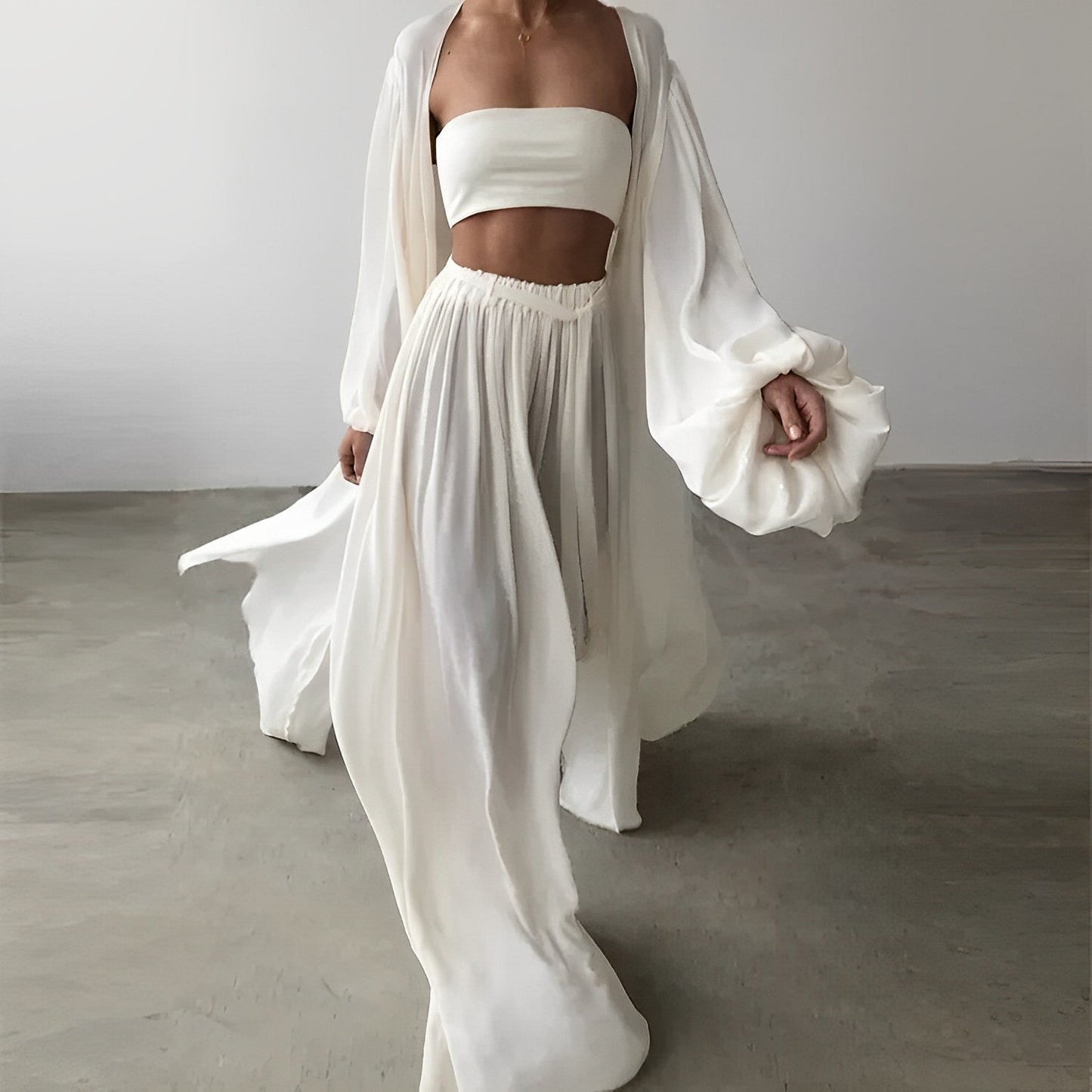 Conjunto 3 Piezas Mujer Elegante