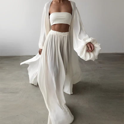 Conjunto 3 Piezas Mujer Elegante