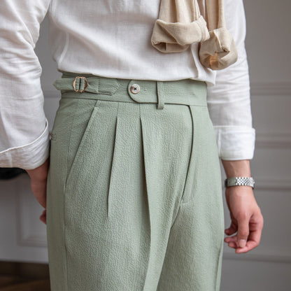 Pantalón Invierno Plisado Clásico Hombre
