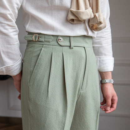 Pantalones de vestir elegantes para hombre