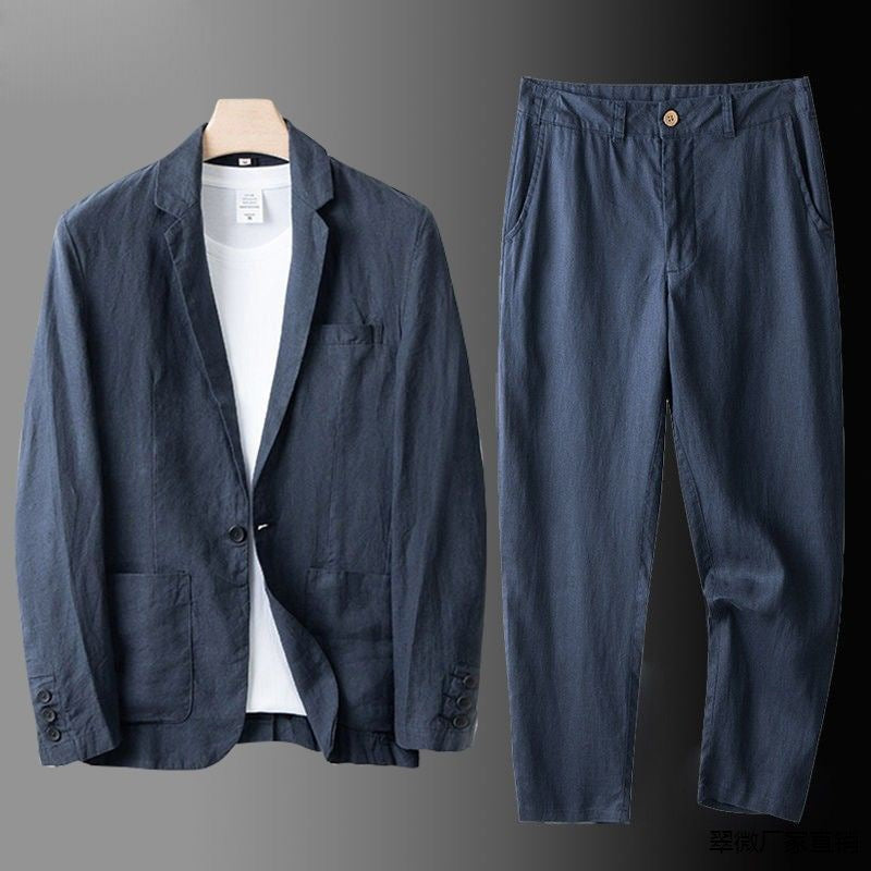 Traje de verano ligero y fresco para hombre