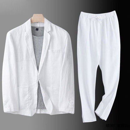 Traje de verano ligero y fresco para hombre