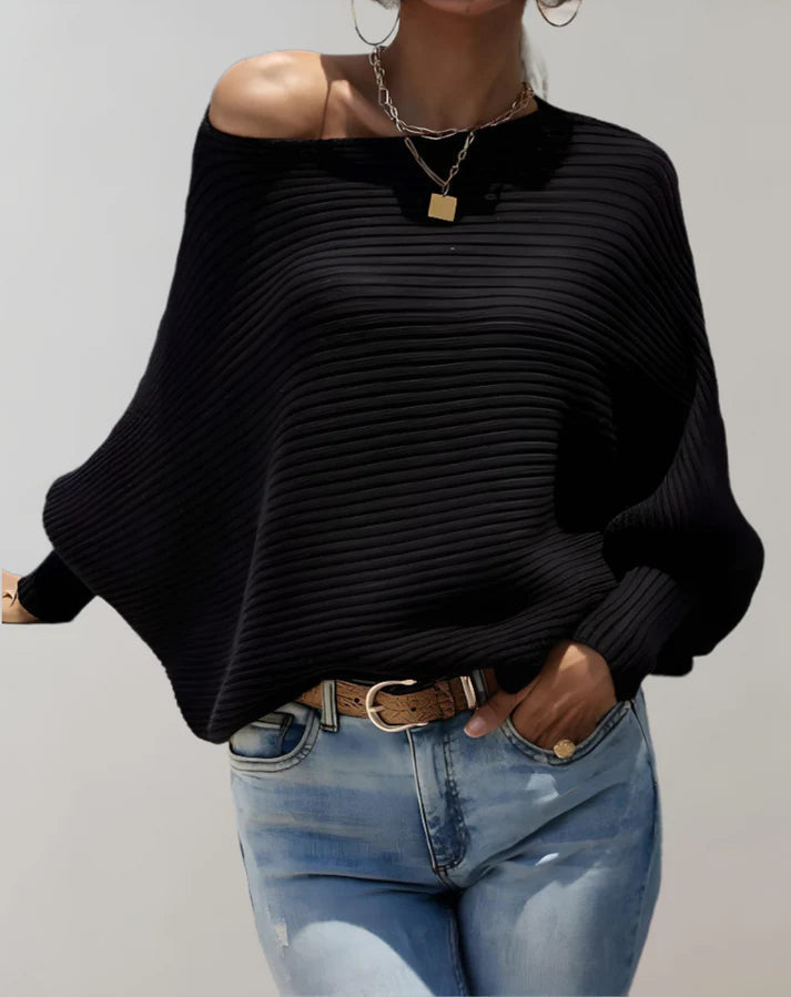 Jerséis de moda canalé mujer elegante - Vestiria