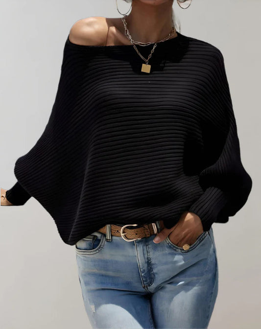 Jerséis de moda canalé mujer elegante - Vestiria