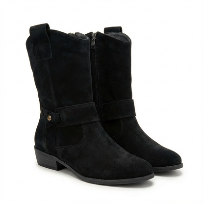 Botas Mujer Tacón Alto Slouch Elegantes - Clara Moda