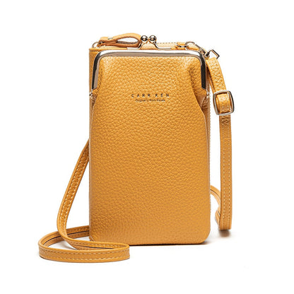 Bolso móvil compacto con correa regulable