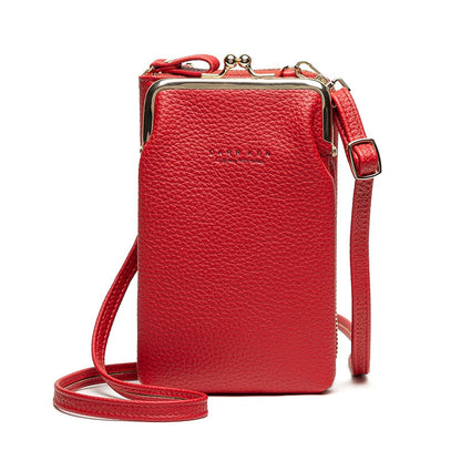 Bolso móvil compacto con correa regulable
