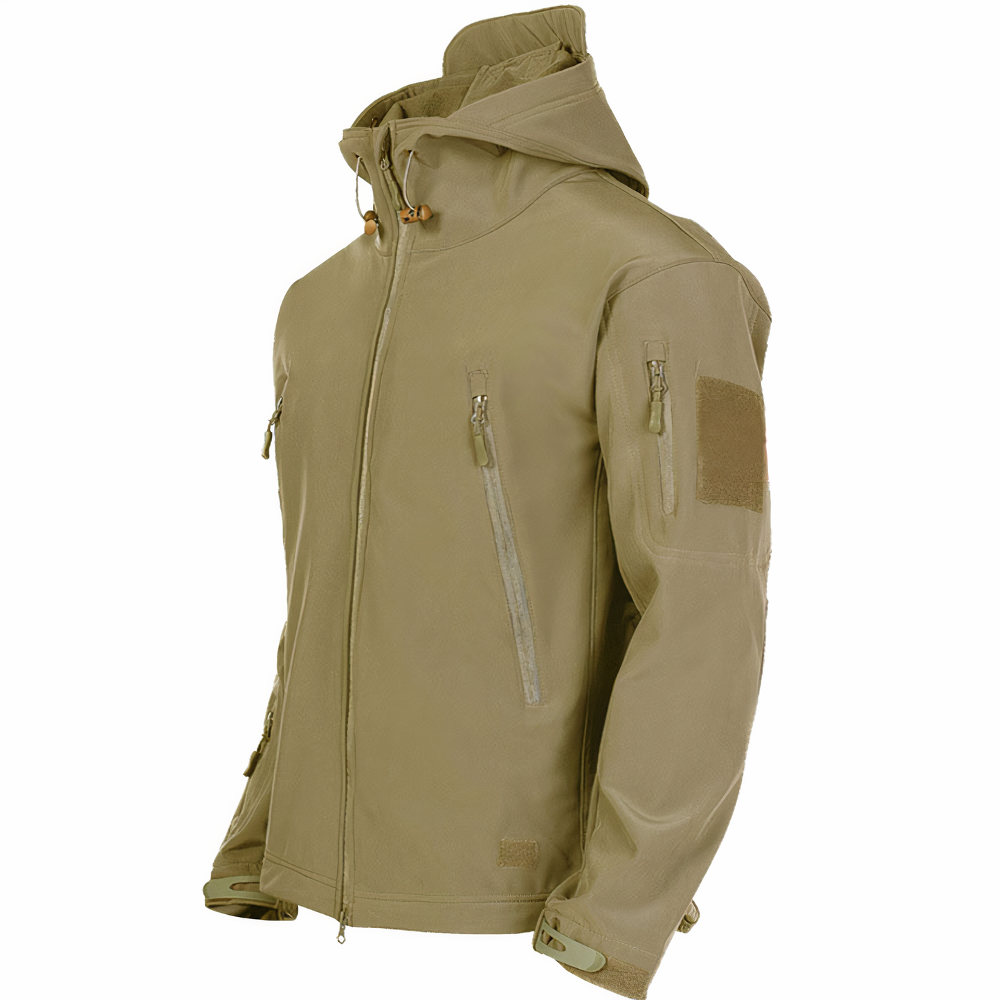 Chaqueta Militar Impermeable con Capucha Resistente
