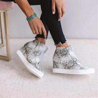 Zapatillas Cuña Cómodas Invierno