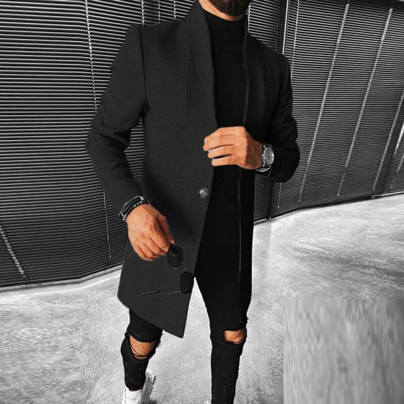 Chaqueta Hombre Estilo Urbano Geométrico