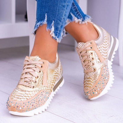 Zapatillas Mujer Estampado Floral Elegantes