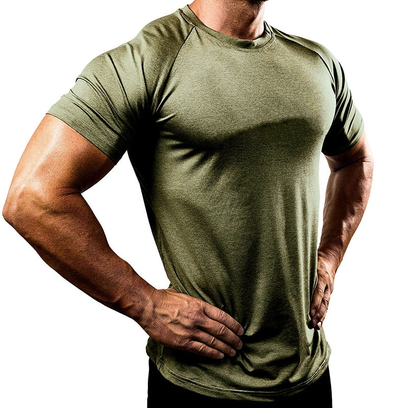 Camiseta Deportiva Ajustada Transpirable - Vestiria