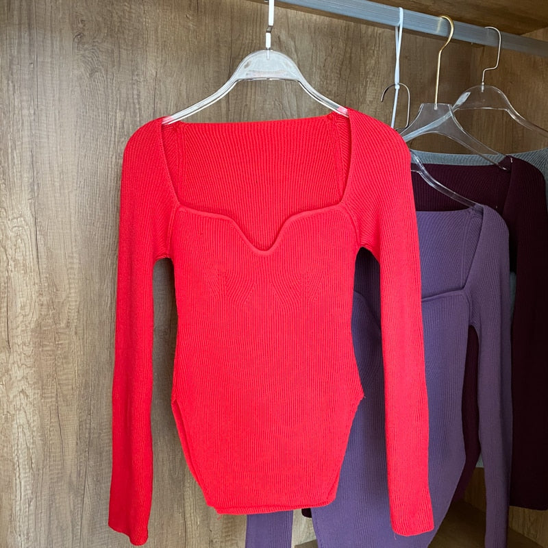 Sudadera Mujer Punto Manga Larga Cuello Redondo