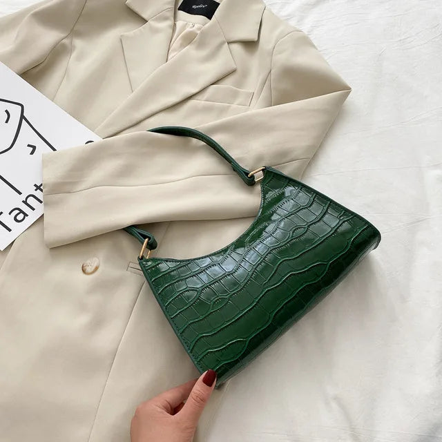 Bolso Bandolera Mujer Piel Imitación Brillante