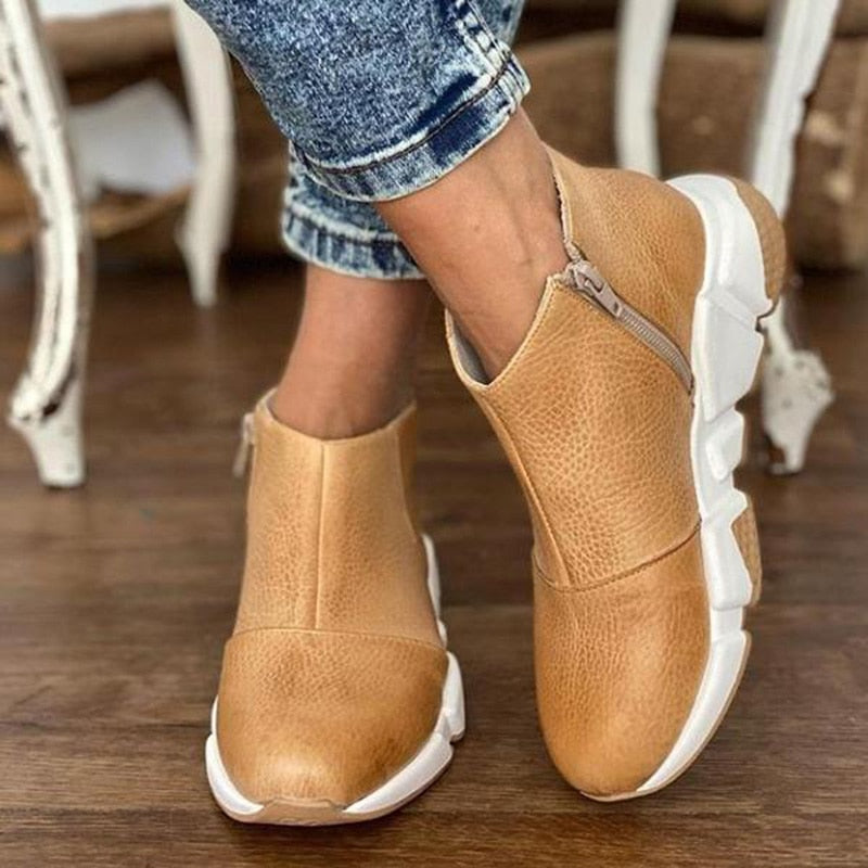 Botas Mujer Altas con Plataforma Comfort - Vestiria