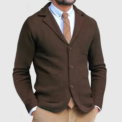 Chaqueta Hombre Slim Fit con Bolsillos