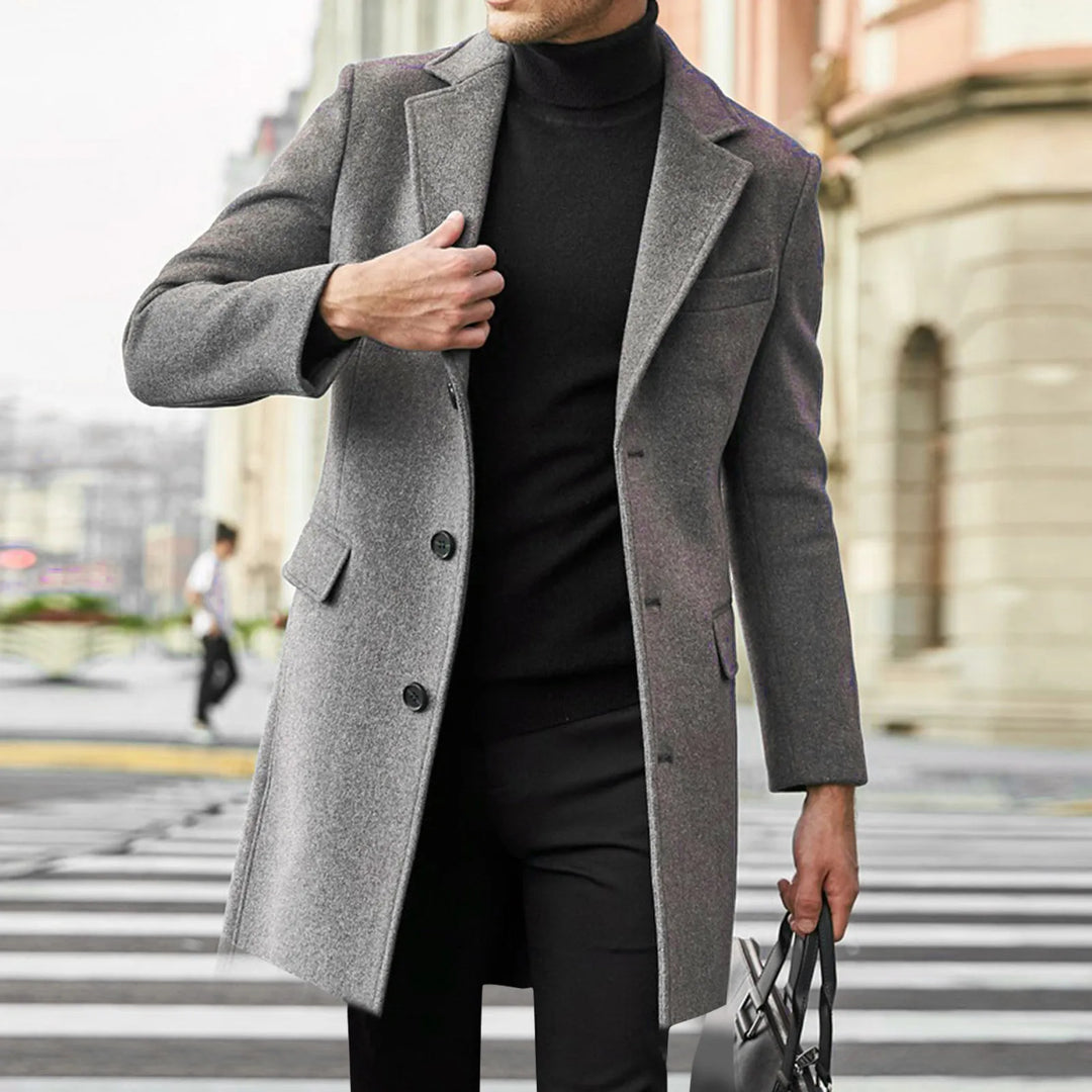 Chaquetón Hombre Invierno Lana Cálida - Vestiria