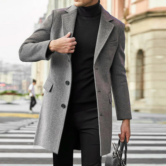 Chaquetón Hombre Invierno Lana Cálida - Vestiria