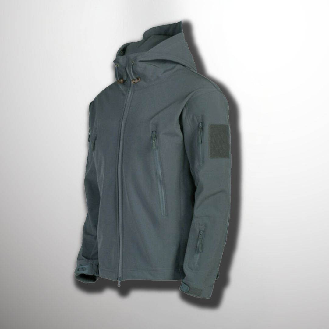 Chaqueta de lluvia hombre transpirable con capucha