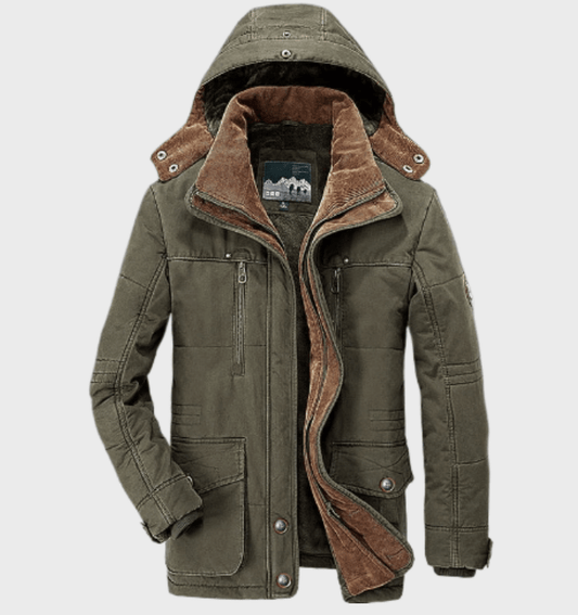 Chaquetón Invierno Acolchado Hombre Capucha - Vestiria