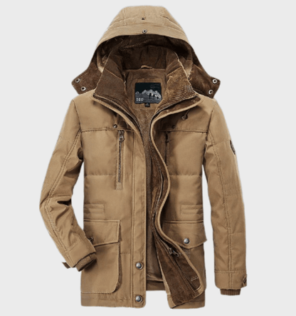 Chaquetón Invierno Acolchado Hombre Capucha