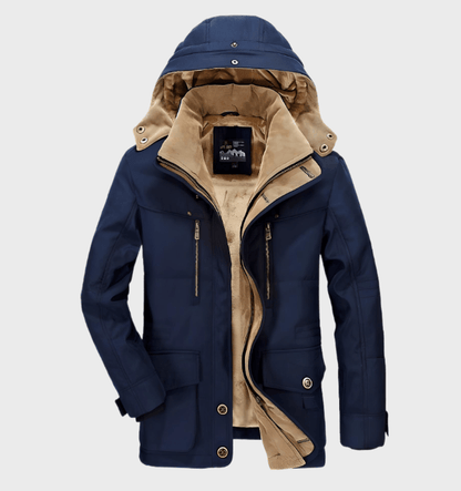 Chaquetón Invierno Acolchado Hombre Capucha