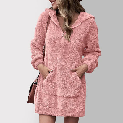 Chaquetón Acogedor con Capucha Abultado