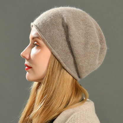 Gorro Mujer Punto Suave Cálido - Vestiria
