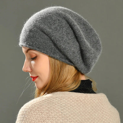 Gorro Mujer Punto Suave Cálido