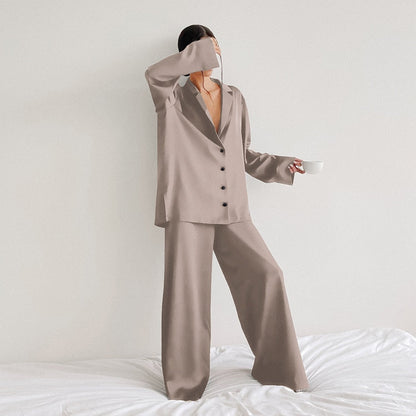 Pijama Mujer Satinado Gran Talla
