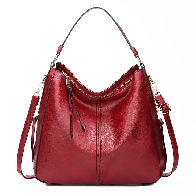 Bolso Bandolera y Minibolso de Piel Imitación