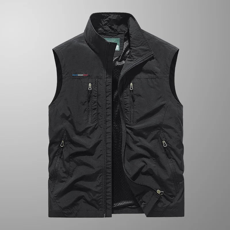 Chaleco técnico sin mangas hombre Outdoor