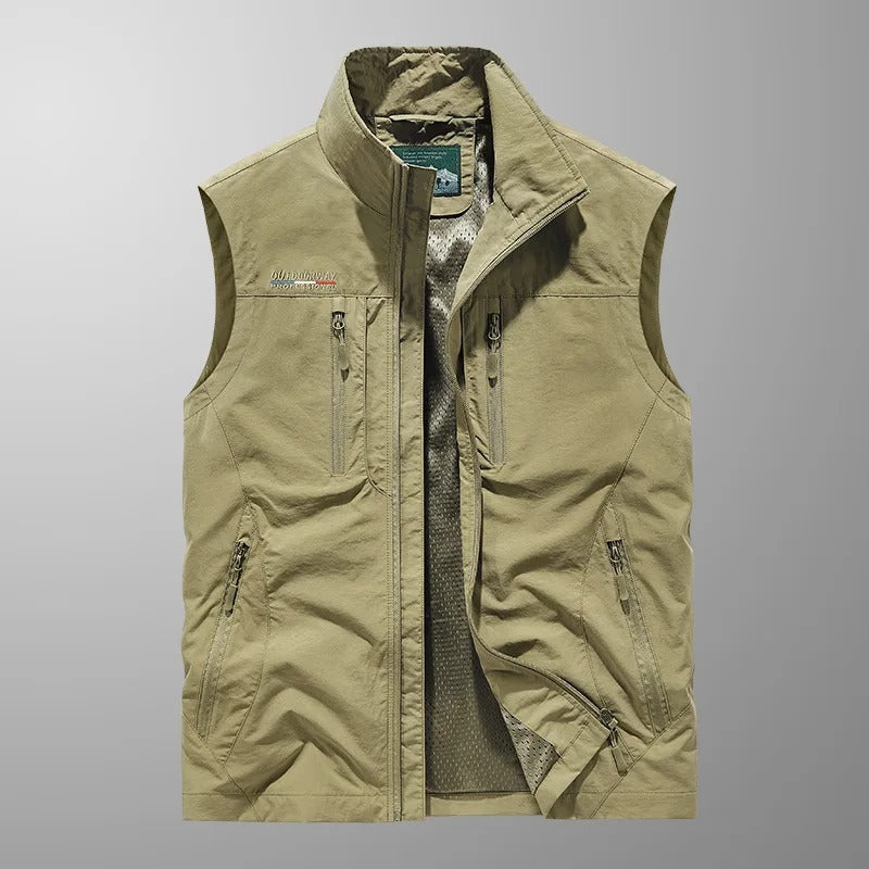 Chaleco técnico sin mangas hombre Outdoor