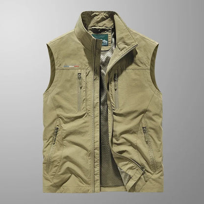 Chaleco técnico sin mangas hombre Outdoor