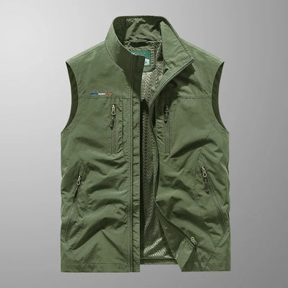 Chaleco técnico sin mangas hombre Outdoor