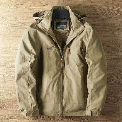 Chaquetón hombre agua impermeable respirable