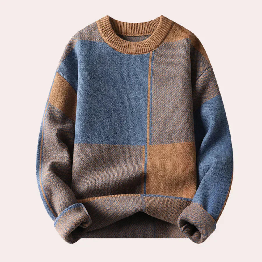 Sudadera Hombre Acogedora Multicolor
