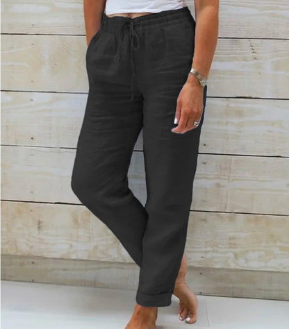 Pantalones Mujer Deportivos Cintura Elástica Cortos