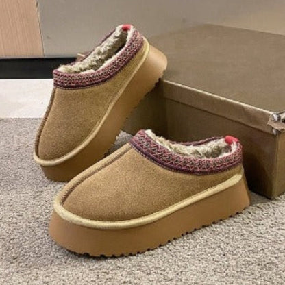 Mules Mujer Invierno con Plataforma Alta - Vestiria
