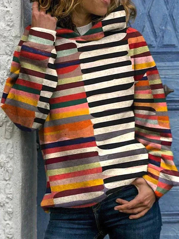 Sudadera Colorida Mujer Capucha - Vestiria