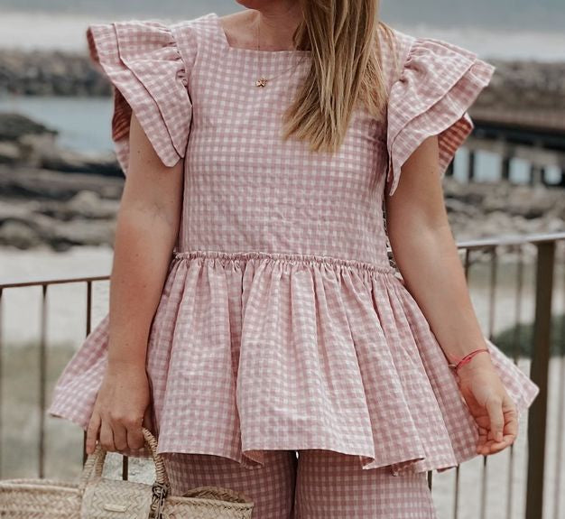 Blusa Mujer Rosa Clásica - Vestiria