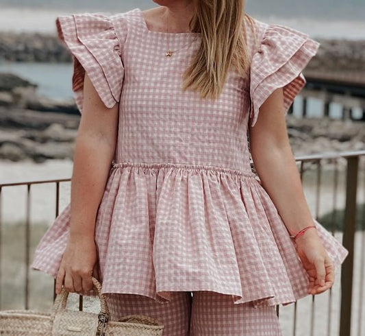 Blusa Mujer Rosa Clásica - Vestiria