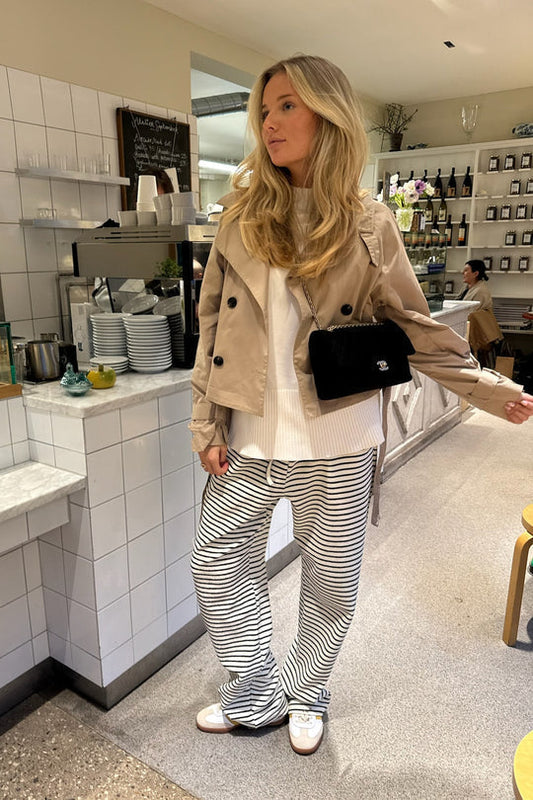 Pantalón Rayas Mujer Elegante - Vestiria