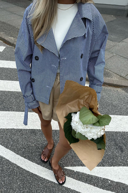 Abrigo Trench Clásico Mujer