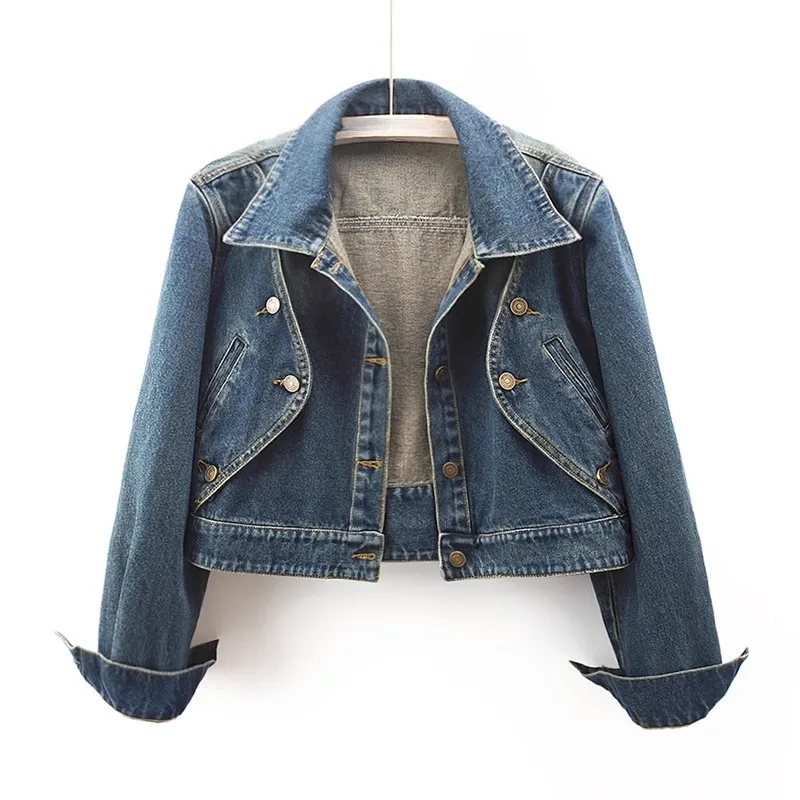 Chaqueta Denim Clásica Retro - Vestiria