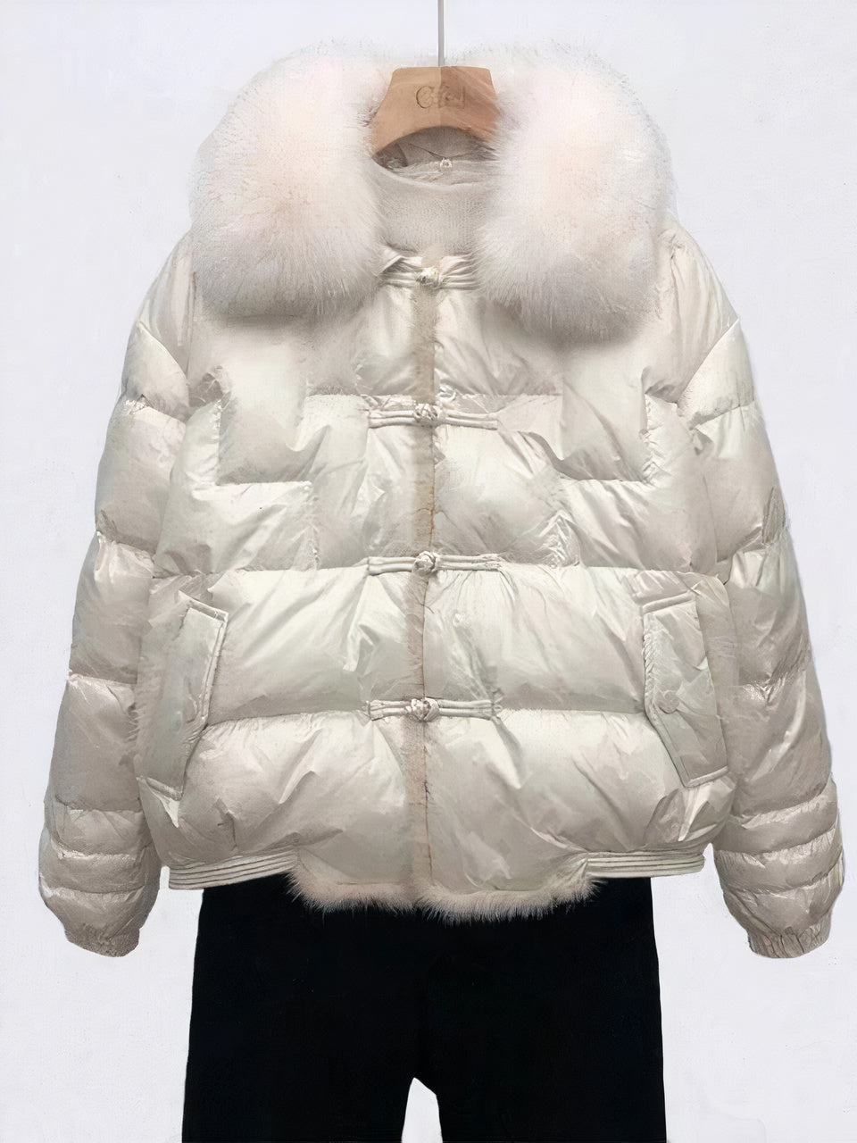 Abrigo Invierno Mujer Acolchado Cálido